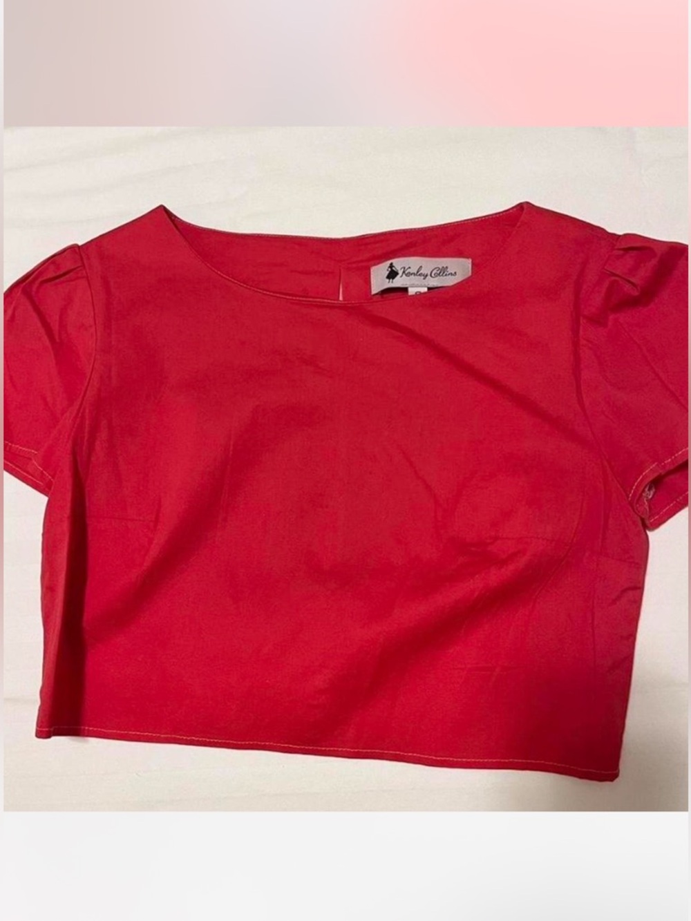 Kenley Collins Red Top As Seen On Ariana Grande